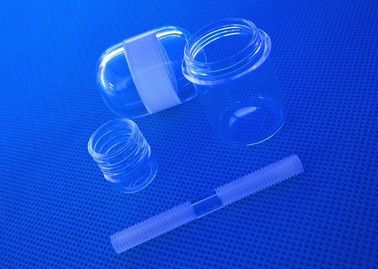 Clear Reagent Bottle Lightweught Chemical Resistant Untuk Analisis Sains