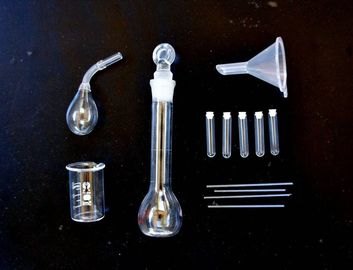 Pemanas Tabung Tes Kaca Kuarsa Transparan Silinder Fused Silicon Lab Glassware