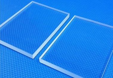 Clear Clean Fused Silica Plate Homogenitas Kaca Tebal 6,5 Ngengat