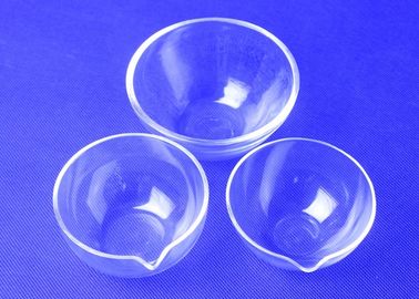Gelas Tahan Suhu Tinggi Dimensi Stabil Fused Silica Quartz Urn