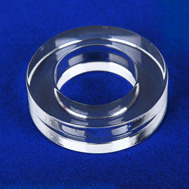 Heater Menggunakan Fused Silica Quartz Flange / Fused Silica Tube Dimensi Akurat