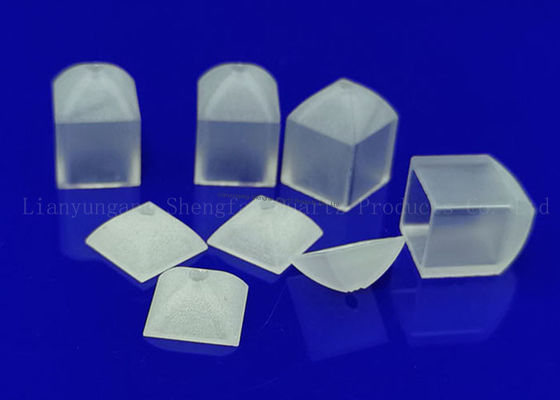 ISO9001 Sertifikasi 3mm OD suhu tinggi tahan tabung quartz kaca dengan transmisi cahaya tinggi
