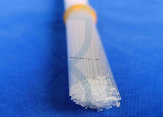 Tahan panas Jgs1 Hard Wall Precision Quartz Capillary Tube Quartz Glass Pipe Quartz Produk