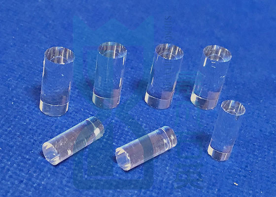 Customized Clear Fused Glass Quartz Rod High Precision Optical Light Guide