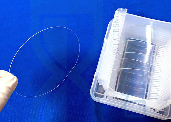 Custom Clear Quartz Glass Plate High Resistant Quartz Glass Disc Untuk UV