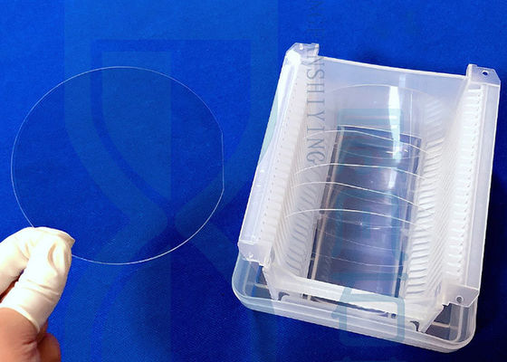 Custom Clear Quartz Glass Plate High Resistant Quartz Glass Disc Untuk UV