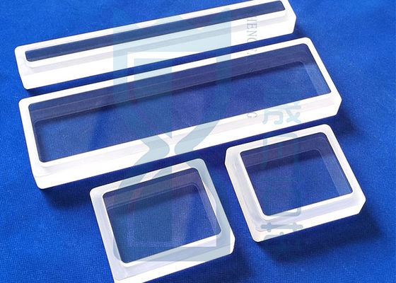Pelat Kaca Kuarsa Tebal 0.3mm Transparan