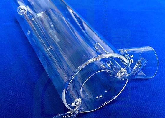 1100 ℃ Produk Kuarsa Fused Silicon Science Lab Glassware