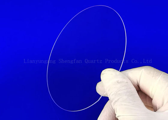 Pelat Kaca Kuarsa Uv Optical Fused Silica Morse 6.5
