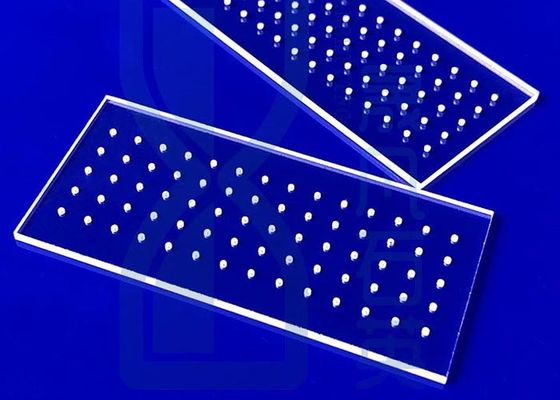 High Transmittance Quartz Glass Plate Transparent Cutting Untuk Laser Light Laser Boring