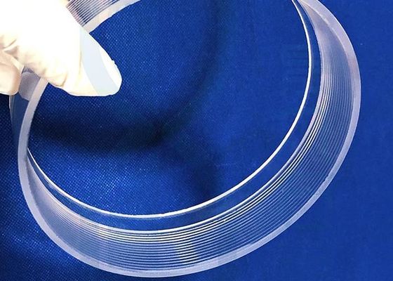 Oem Screw Thread Clear 2.2g / Cm3 Tabung Kaca Kuarsa