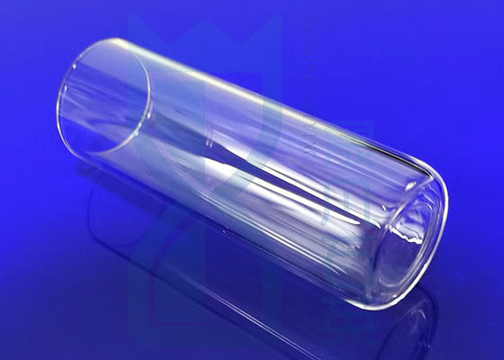 Stopper Sealing Crystal Quartz Test Tube Tujuan Umum 1mm-5mm Tebal Dinding