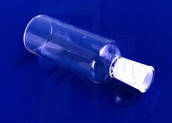 SGS Laboratory Quartz Glass Conical Flask Reagen Botol Disesuaikan Dengan Tutup Sekrup