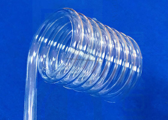 Tabung Kaca Kuarsa Bening OD 300mm untuk Lampu UVC dengan Ketahanan Suhu Tinggi