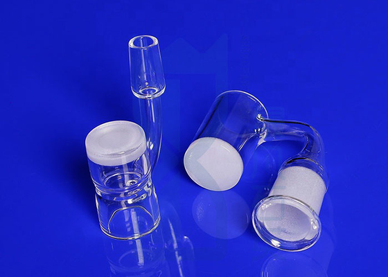 Sio2 Quartz Banger Nail Dengan Carb Cap Wanita Pria 10mm 14mm 18mm Joint Terp
