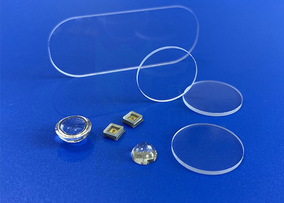 Silica Fused Quartz Glass Plate Dipoles Optical Quartz Glass Disc Jgs1