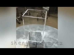 Krus Silika Kaca Kuarsa Suhu Tinggi Untuk Pemanasan Atau Kimia