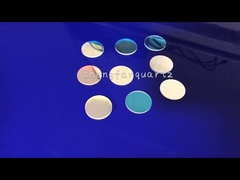 Pelat Kaca Kuarsa Transmisi Tinggi ISO Silika Fusi 2.2g/Cm3