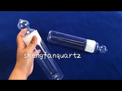 Tangki Pembersih Kaca Kuarsa Tahan Asam Dan Alkali 1100 ℃ Reaktor Hidangan Budaya