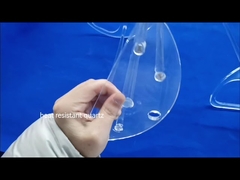 Pembawa Wafer Perahu Kaca Kuarsa Silika Fused Kemurnian Tinggi Untuk Tungku