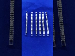 Pabrik kustom tahan korosi kuarsa berlubang batang kuarsa boa