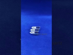 Bagian presisi kuarsa suhu tinggi CNC finishing khusus