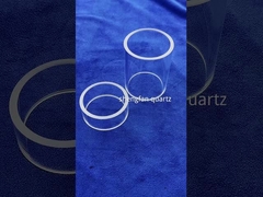 Pabrik Custom Quartz Glass Pipe Diameter Besar