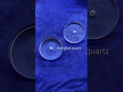 Memoles Batang Silika Kaca Kuarsa Transparan Untuk Batang Serat