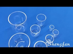 Krusibel Silika Fused Pelat Kuarsa Premium untuk Berbagai Aplikasi