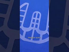 Lihat Pelat Kaca Kuarsa Termostabil Berbentuk Persegi Untuk Demo Semikonduktor