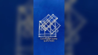 Perahu Kaca Kuarsa Kustom Tahan Suhu Tinggi