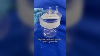 Tabung Kaca Kuarsa Suhu Tinggi Kustom