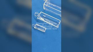 Kaca Kuarsa Wafer Pembawa Harga Pabrik Kemurnian Tinggi